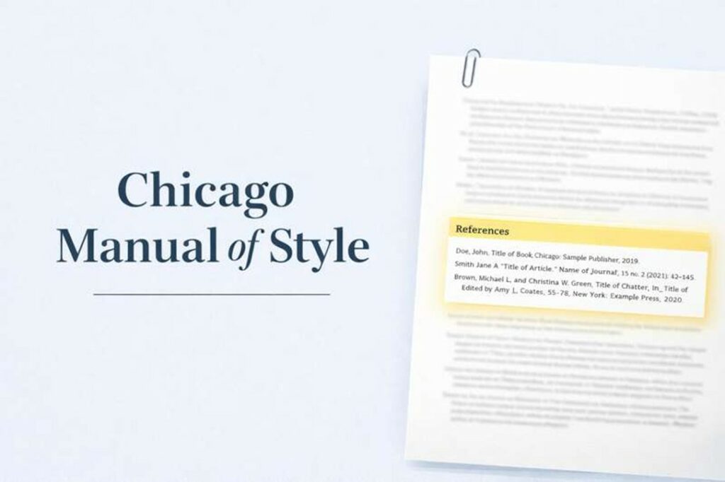 Chicago style citation guidelines Formatting style guide